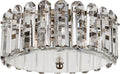 Bonnington Medium Flush Mount | Polished Nickel
