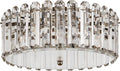 Bonnington Large Flush Mount | Polished Nickel