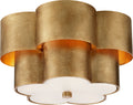 Arabelle Flush Mount | Gild | Frosted Acrylic