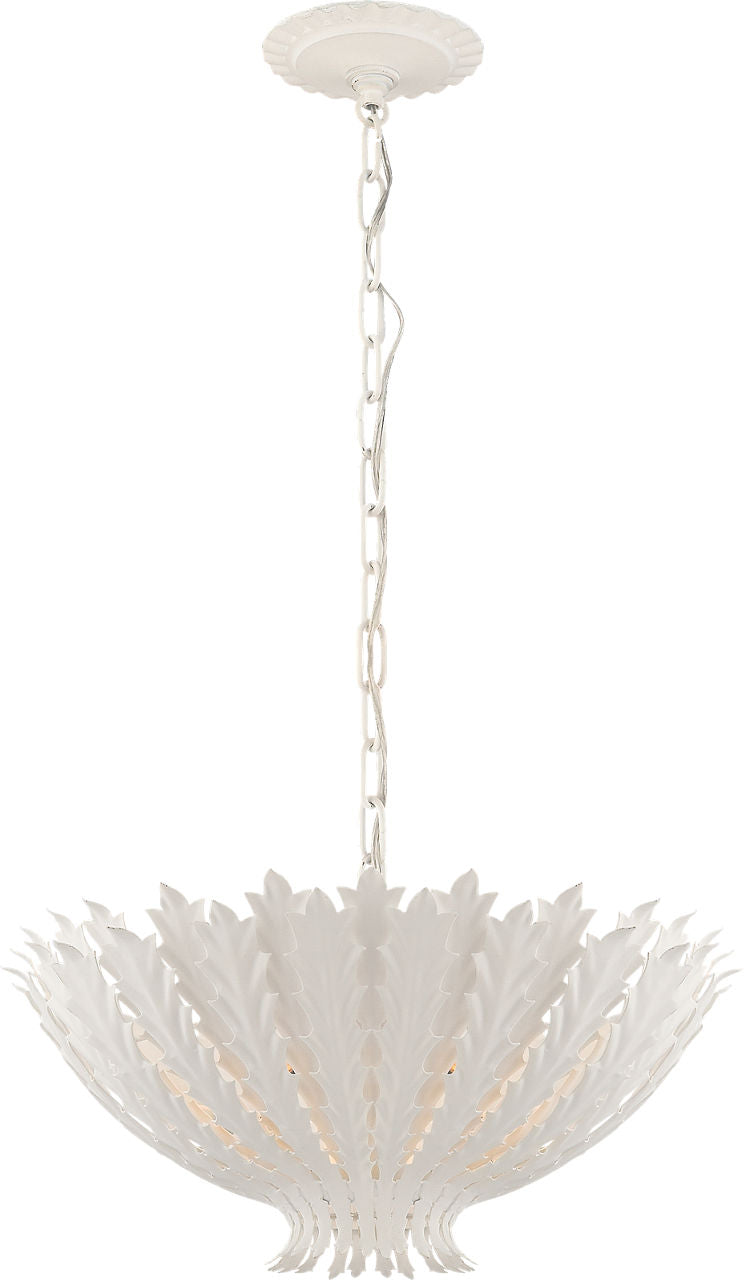 Hampton Small Chandelier | Plaster White