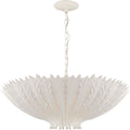 Hampton Medium Chandelier | Plaster White