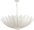Hampton Large Chandelier | Plaster White