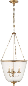 Pondview Medium Jar Lantern | Hand-Rubbed Antique Brass