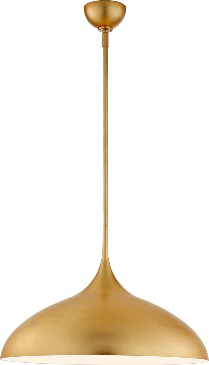 Agnes Large Pendant | Gild | White Interior