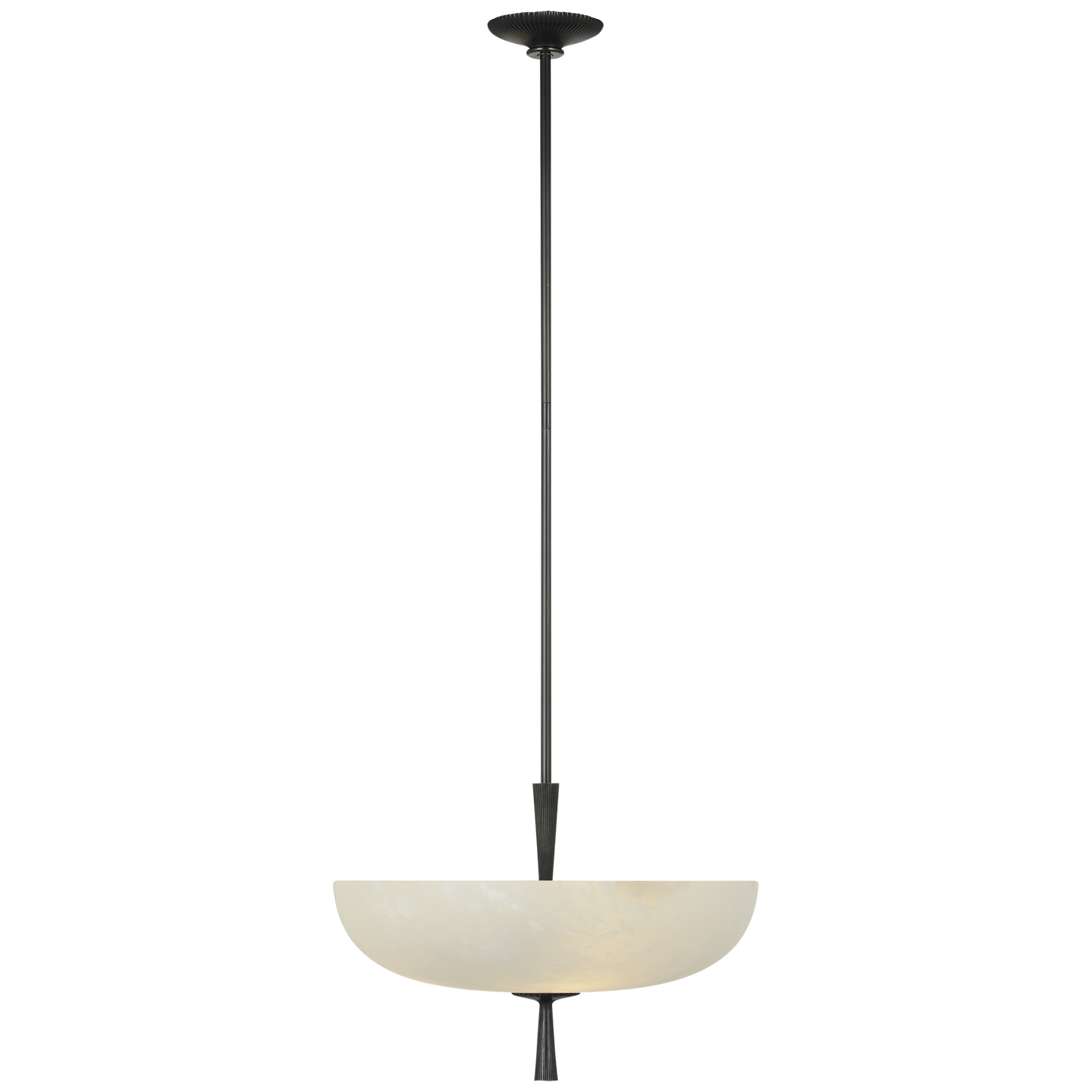 Pascal 19" Bowl Pendant | Bronze | Alabaster