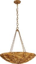 Benit Medium Sculpted Chandelier | Gild and Gilded Plaster