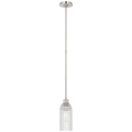 Asalea 5" Pendant | Polished Nickel | Clear Glass