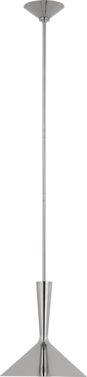 Rosetta Medium Pendant | Polished Nickel