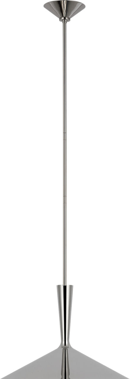 Rosetta Large Pendant | Polished Nickel