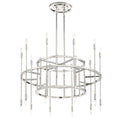 Aries 40'' Polished Nickel Chandelier