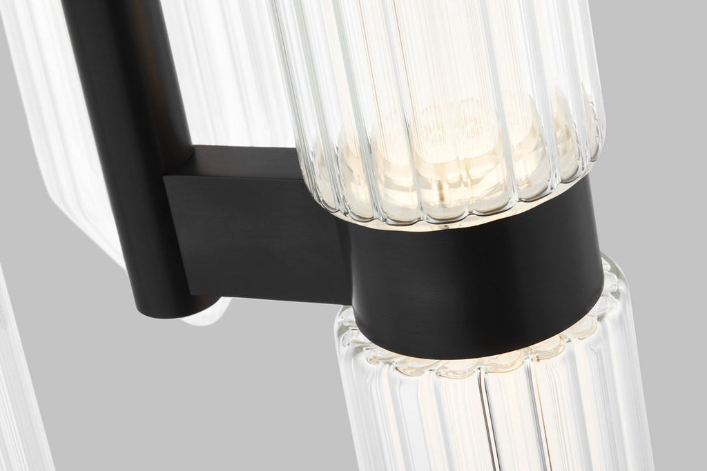 Langston Large Pendant Plated Dark Bronze Integrated LED 2700K 90 CRI 277V
