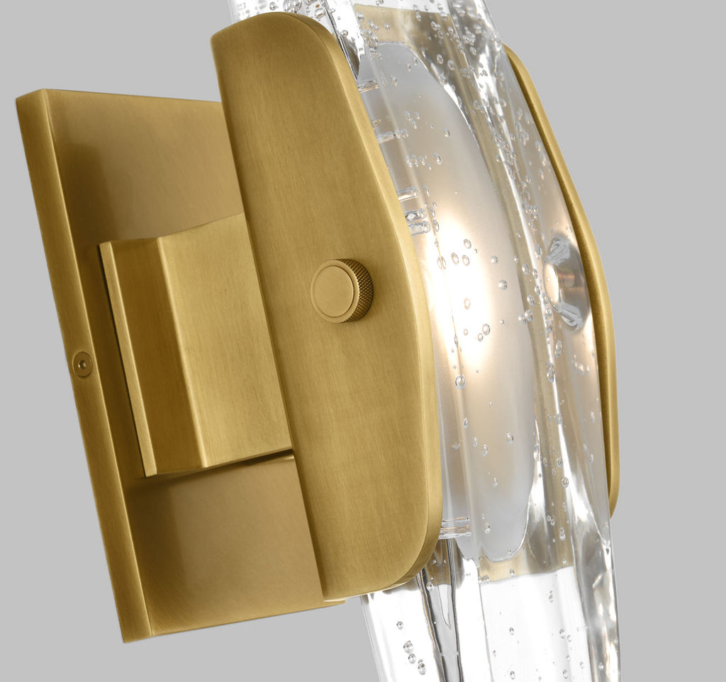 Wythe Medium Wall Sconce Plated Brass Integrated LED 2700K 90 CRI 277V