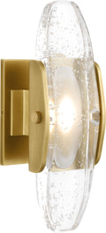 Wythe Medium Wall Sconce Plated Brass Integrated LED 90 CRI 2700K 120V