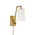 Avon 5'' Aged Brass Task Sconce