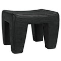 Sumo Stool | Black Burnt