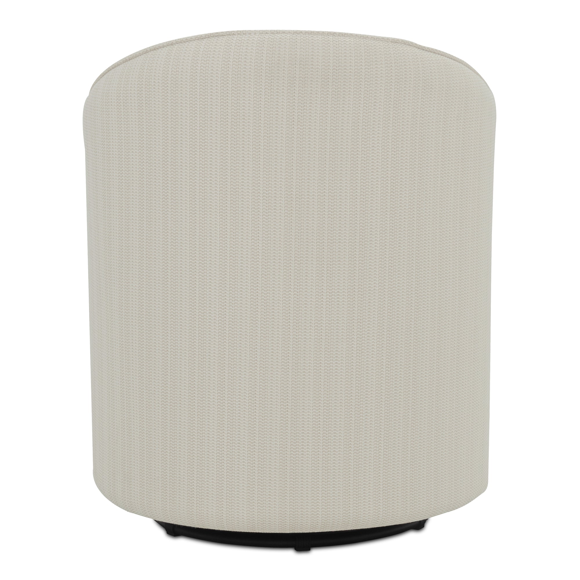 Sylvie Outdoor Swivel Dining Chair Cream