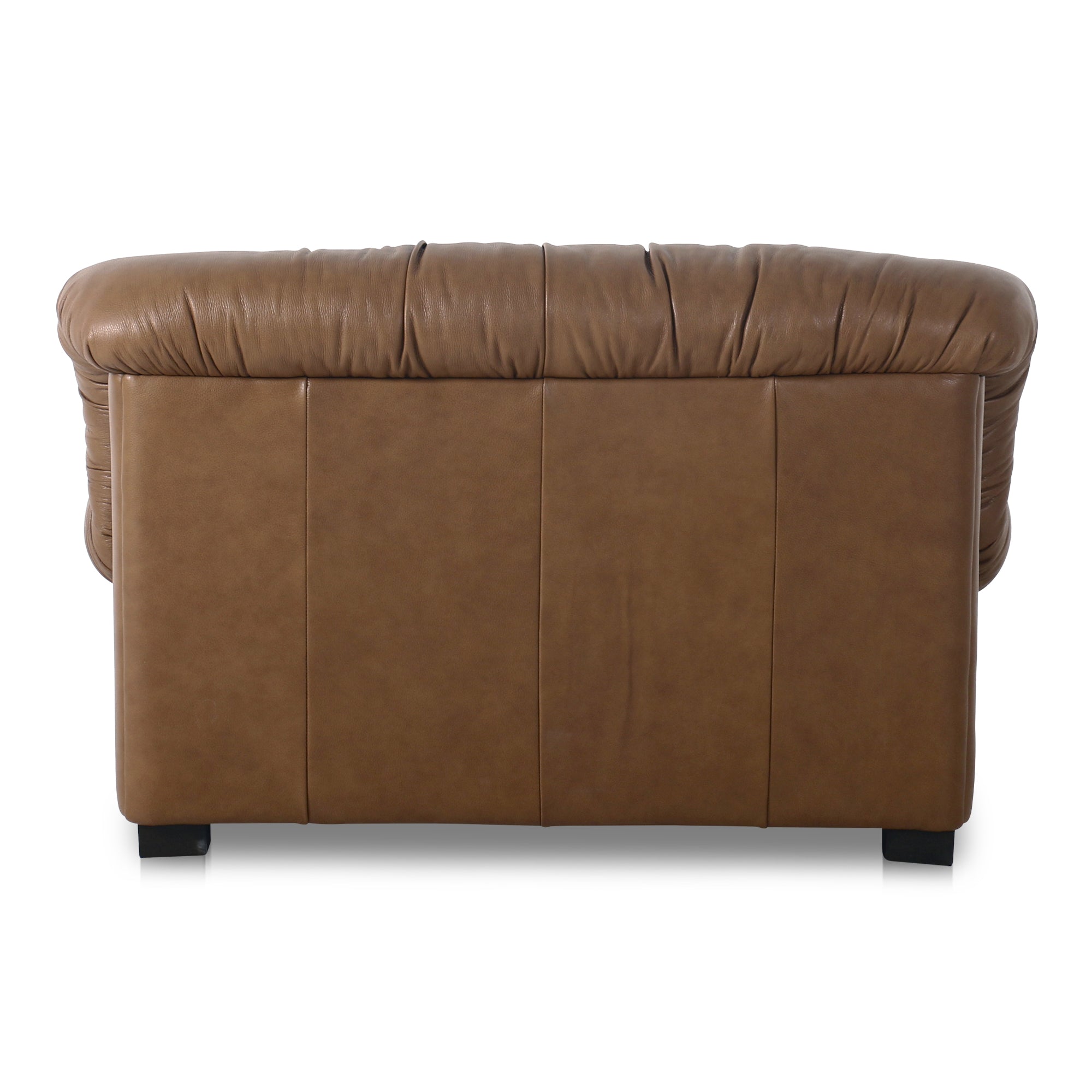 Halston Lounge Chair Tan Leather