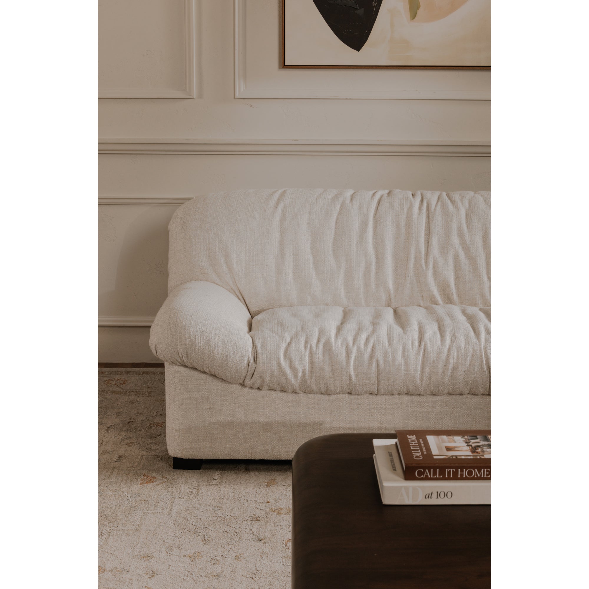 Halston Sofa Flecked Oat