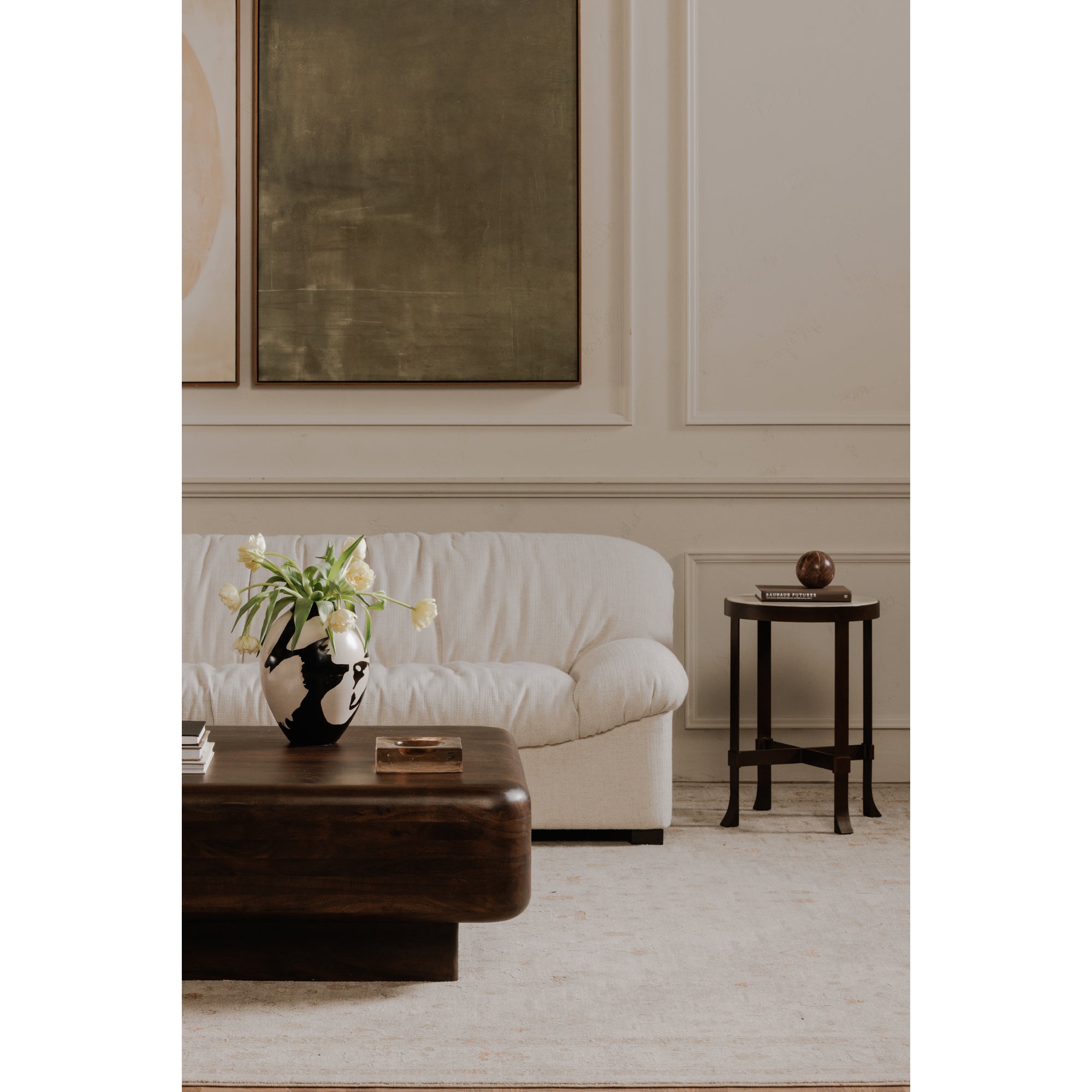Halston Sofa Flecked Oat
