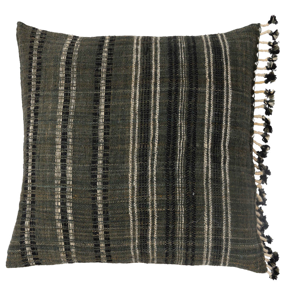 Akriti Charcoal Pillow