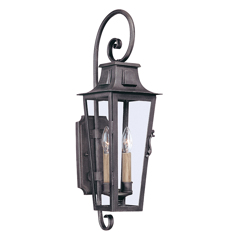 Parisian Square Exterior Wall Sconce