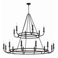 Bailey 48'' Matte Black Chandelier