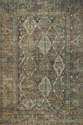 Magnolia Home by Joanna Gaines x Loloi | Banks Collection | Spice / Blue | BAN-05