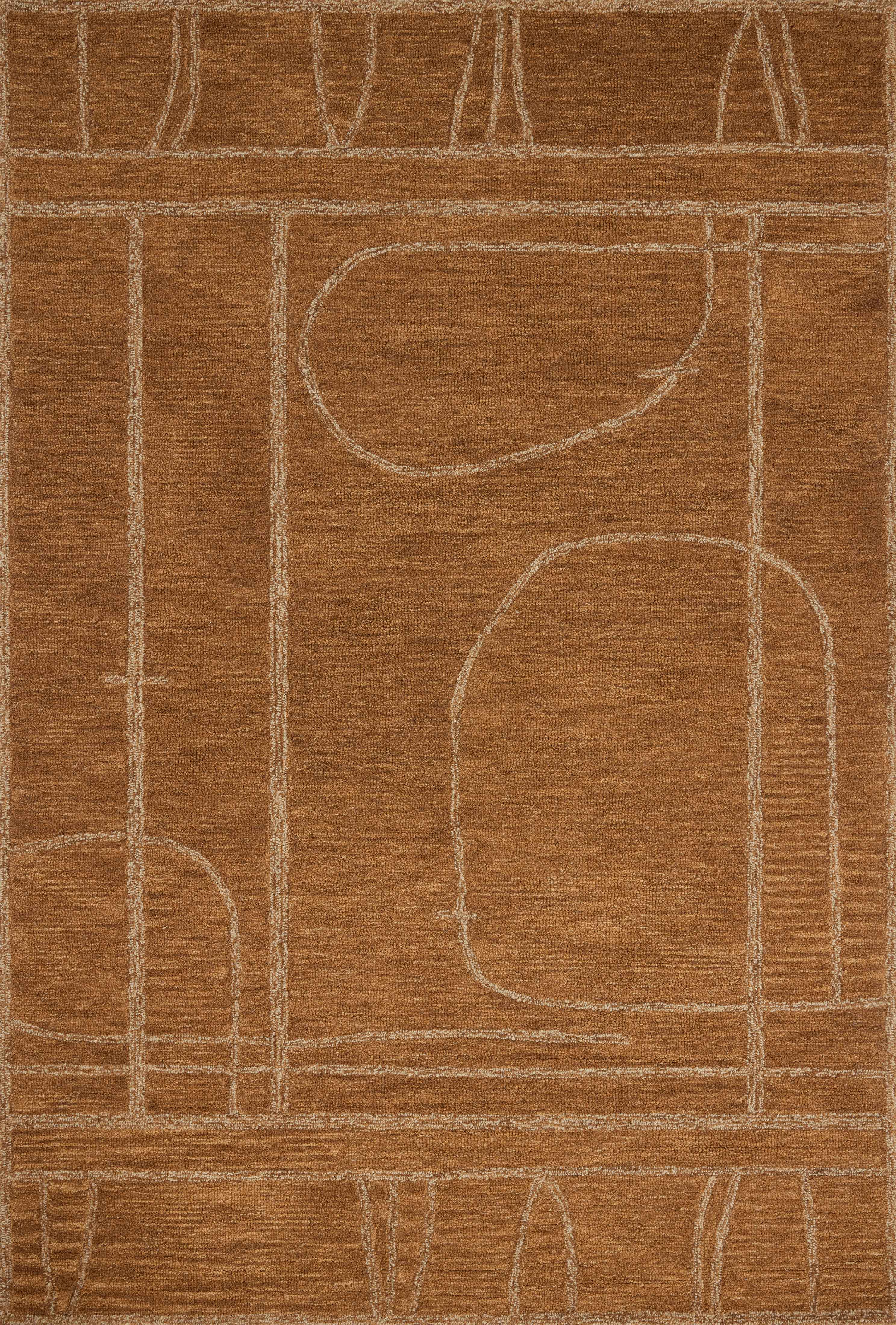 Jeremiah Brent x Loloi | Barrow Collection | Clay / Natural | BAR-03