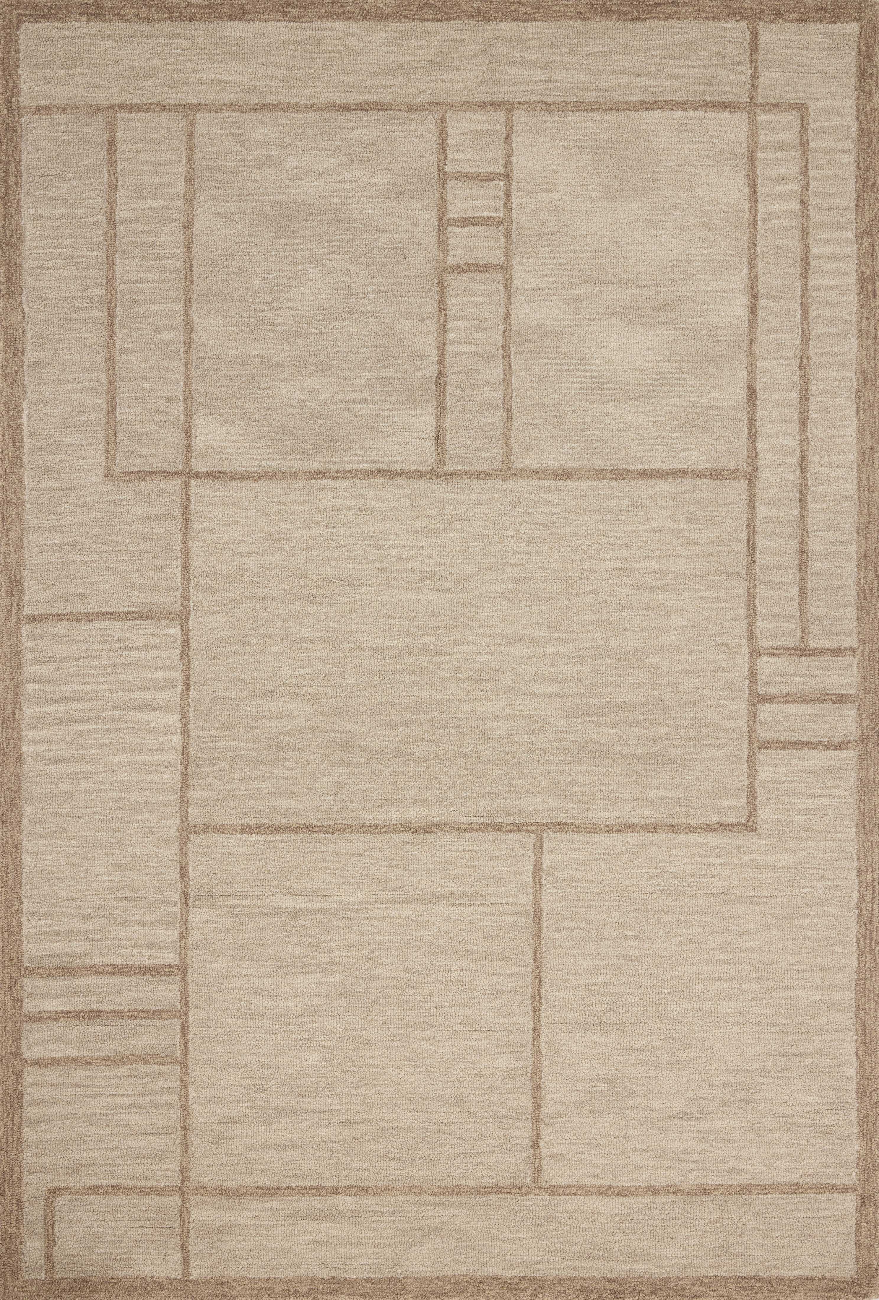 Jeremiah Brent x Loloi | Barrow Collection | Beige / Taupe | BAR-04
