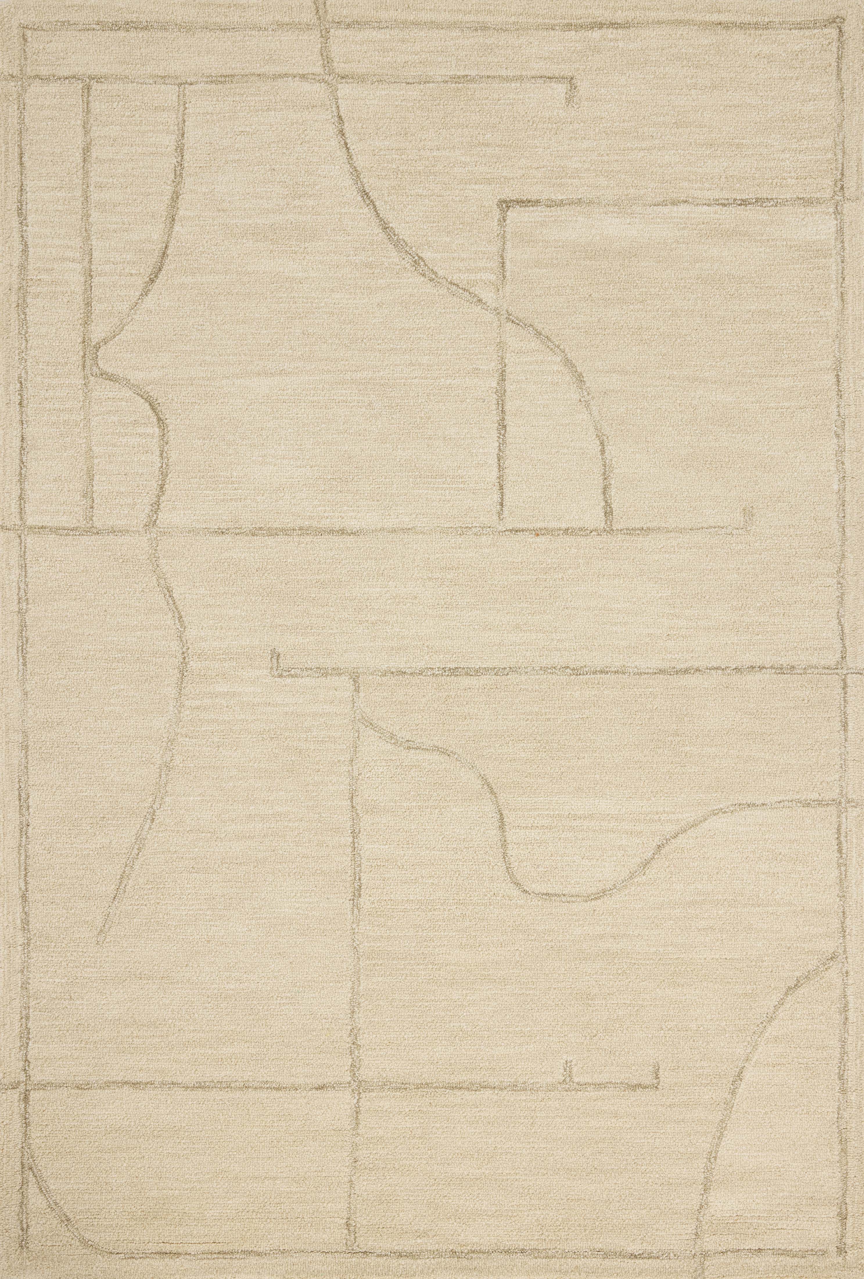 Jeremiah Brent x Loloi | Barrow Collection | Ivory / Taupe | BAR-05