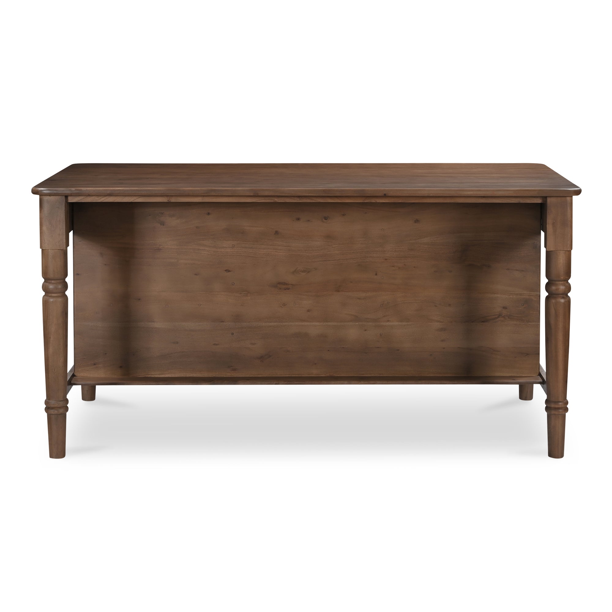Russet Kitchen Island Brown