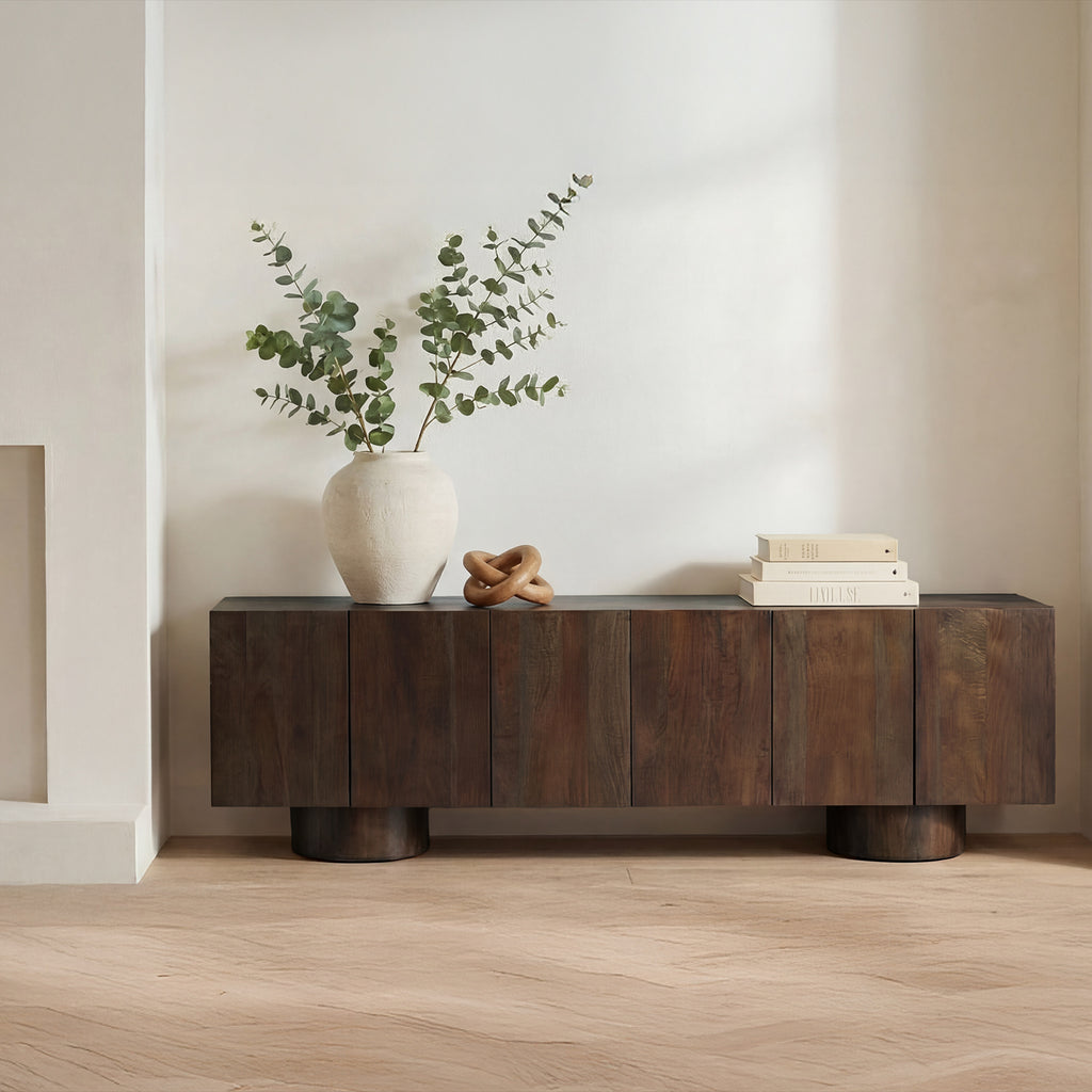 Hadley Media Unit Warm Brown