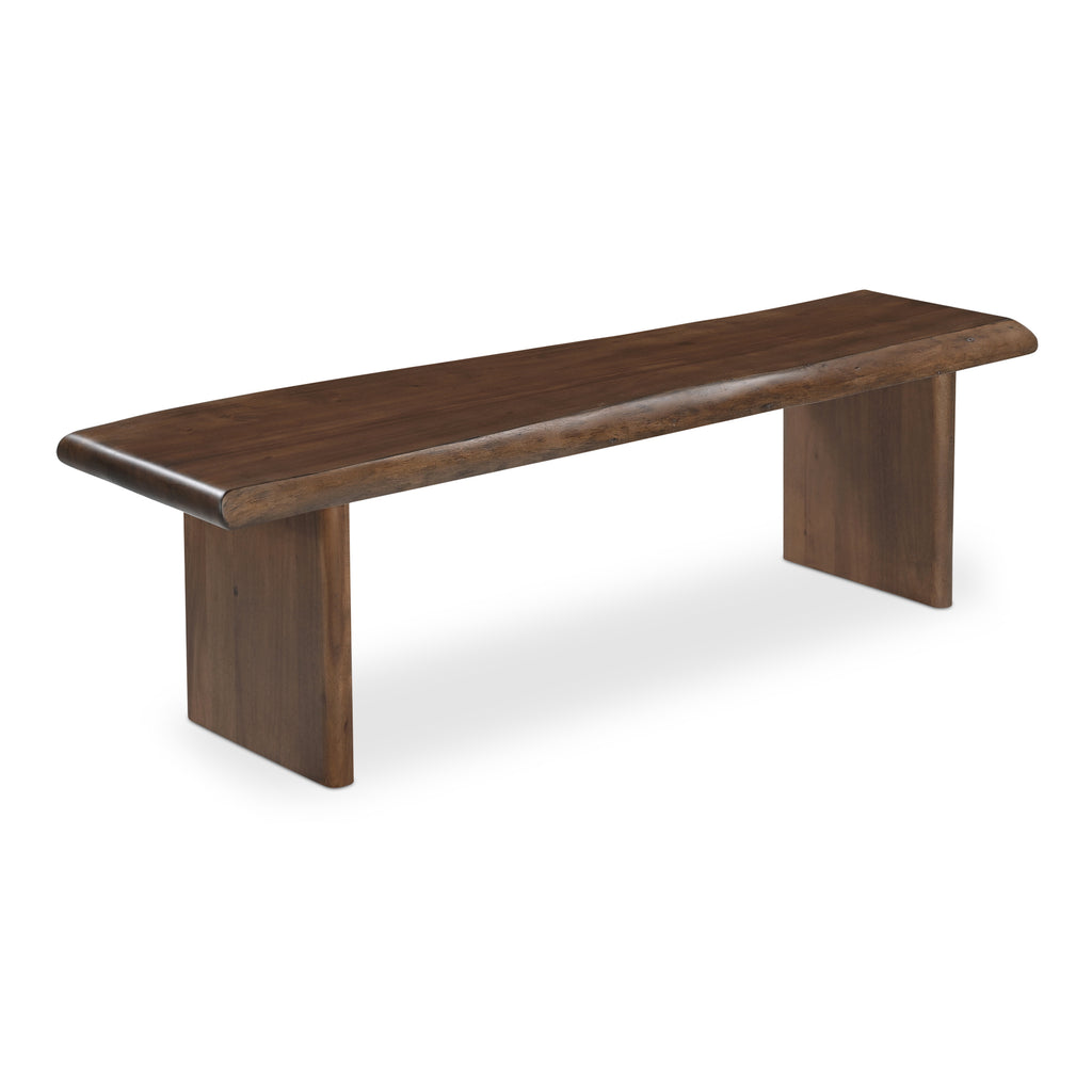 Lila Dining Bench Large Brown