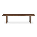 Lila Dining Bench Large Brown