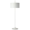Spinet 62" Floor Lamp | Matte White | Matte White Shade