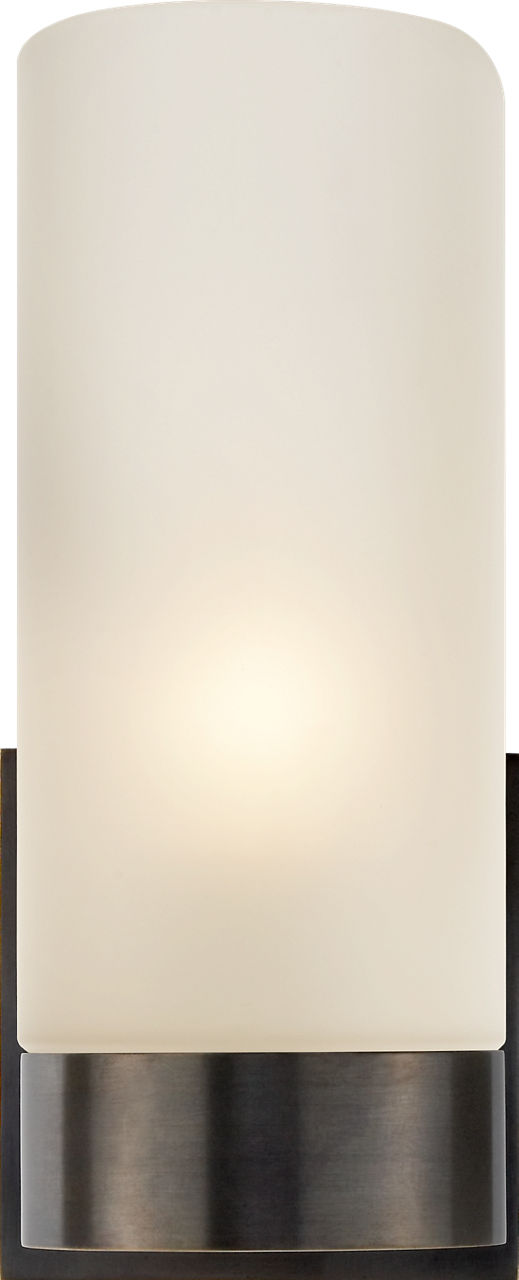 Urbane Sconce | Bronze | Frosted Glass