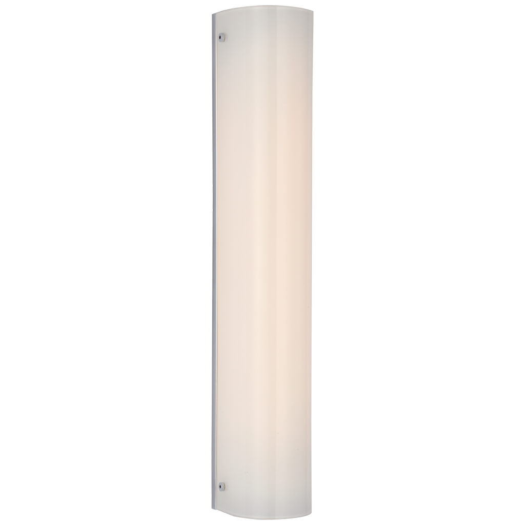 Penhold 18" Bath Light | Polished Nickel | White Glass
