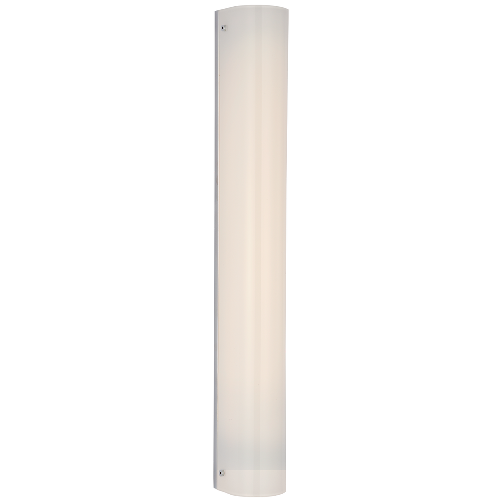 Penhold 24" Bath Light | Polished Nickel | White Glass