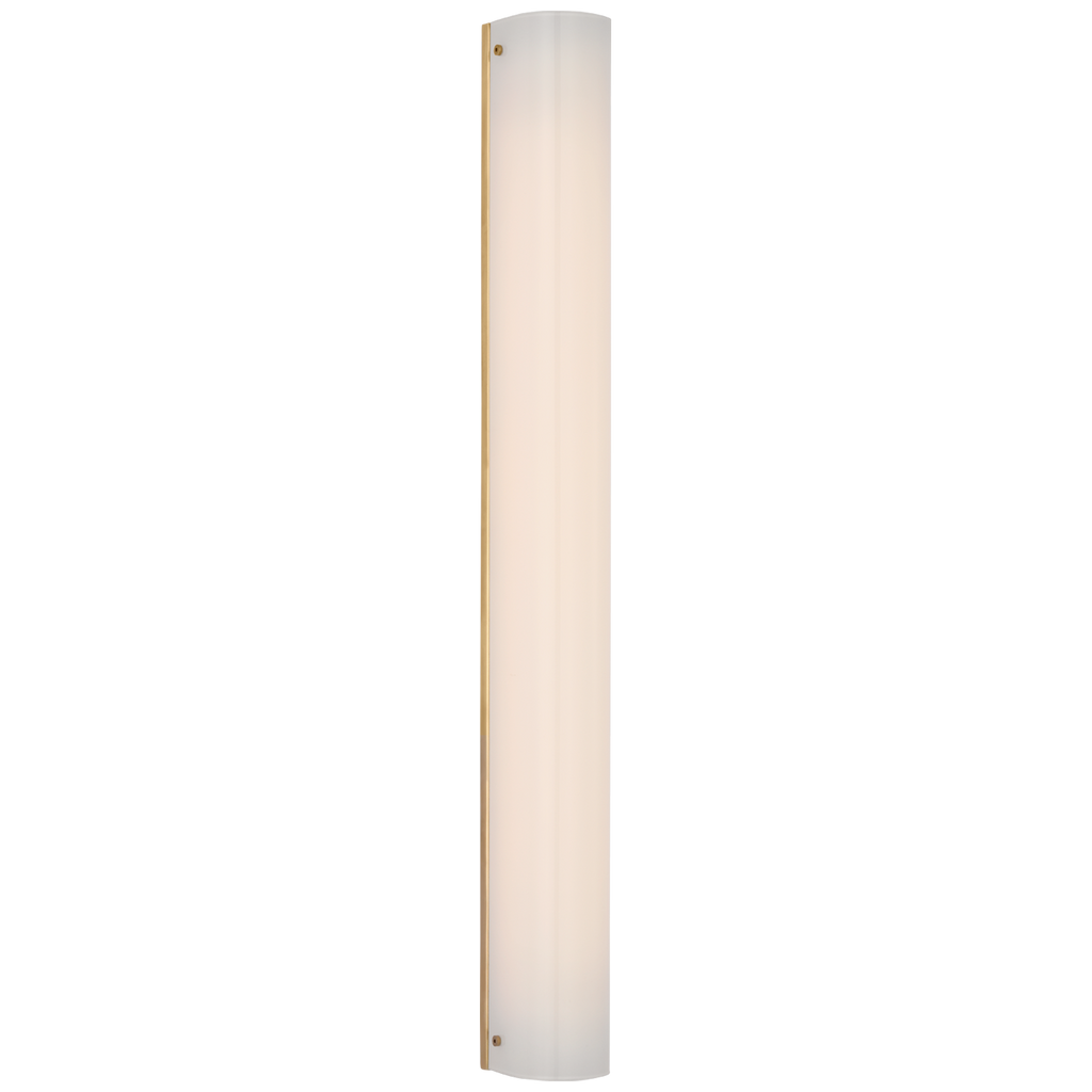 Penhold 30" Bath Light | Soft Brass | White Glass