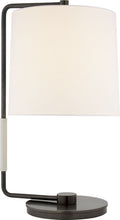 Swing Table Lamp | Bronze | Linen Shade