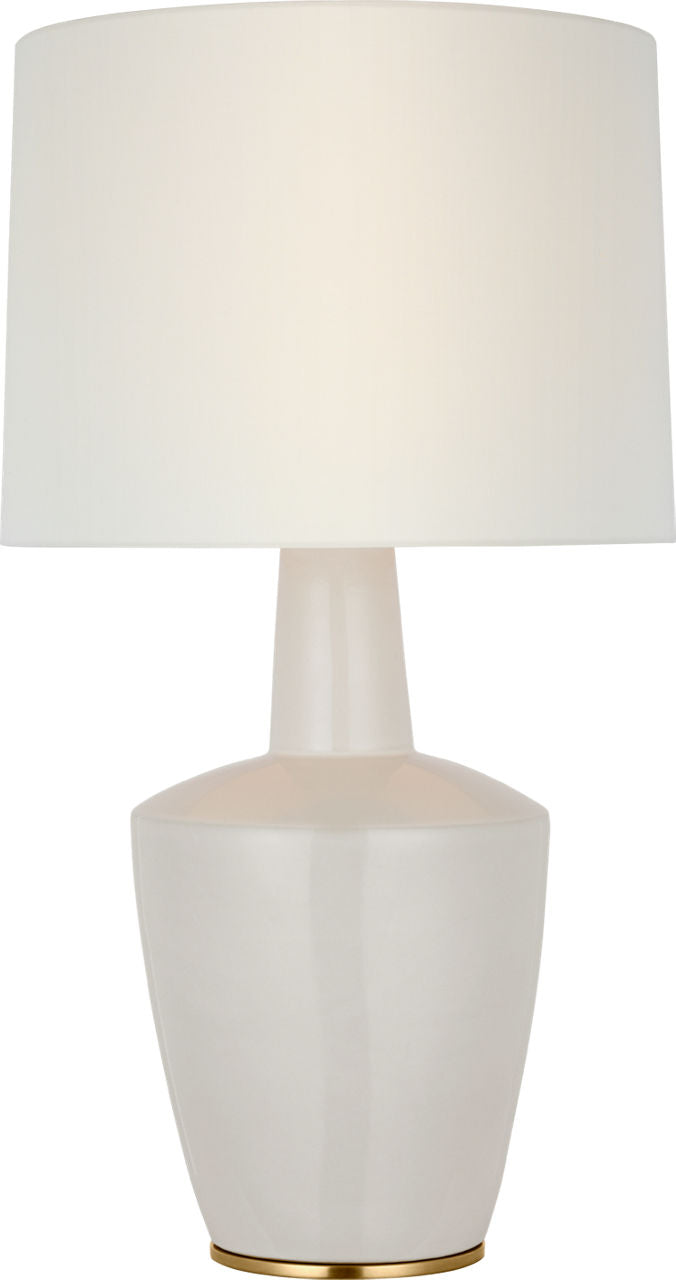 Paros 31" Table Lamp | Ivory | Linen Drum Shade