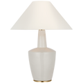 Paros 31" Table Lamp | Ivory | Linen Flare Shade
