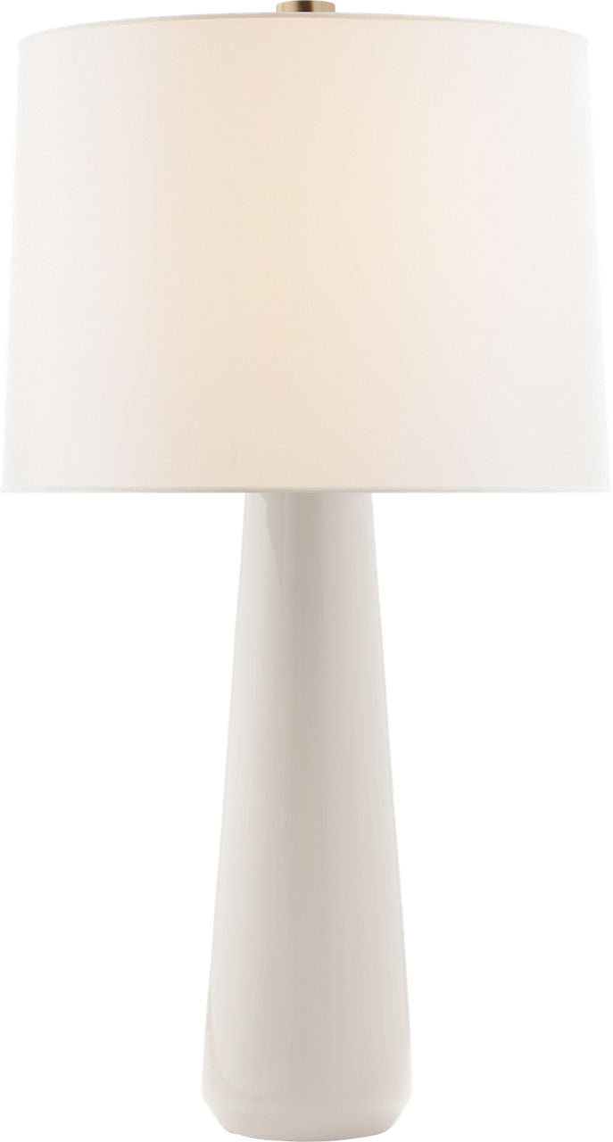 Athens Large Table Lamp | Ivory | Linen Shade