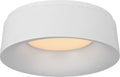 Halo Small Flush Mount | Matte White