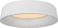 Halo Large Flush Mount | Matte White