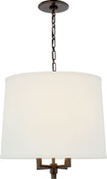 Westport Large Hanging Shade | Bronze | Linen Shade