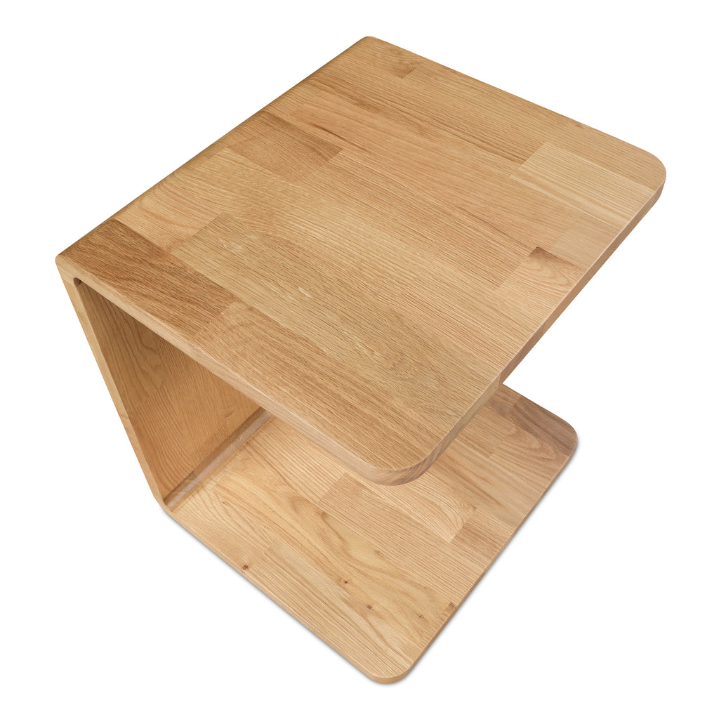 Carrie Side Table Natural Oak