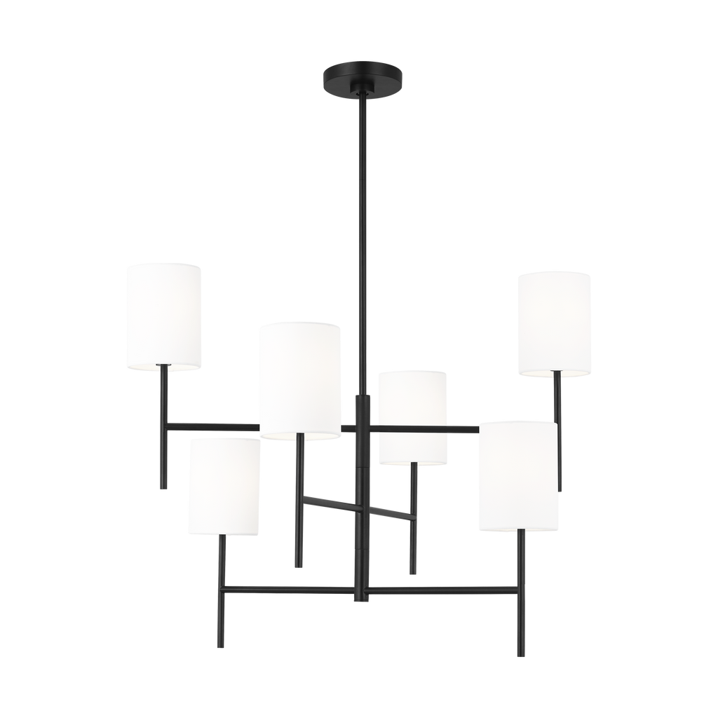 Key Large Chandelier Midnight Black