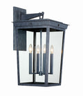 Belmont 14'' Graphite Outdoor Sconce