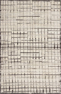 Jeremiah Brent x Loloi | Bleecker Collection | Ivory / Charcoal | BLE-01